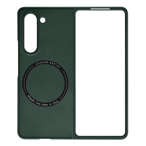 MagSafe Taske til Samsung Galaxy Z Fold 5 - AVIZAR - Slankt Design - Mørkegrøn Grön