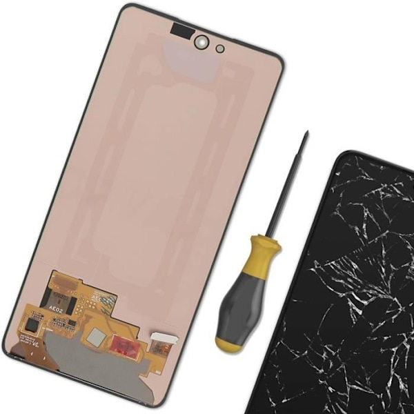 LCD-skærm og berøringsglas til Samsung Galaxy Xcover 6 Pro Original Samsung Sort Svart
