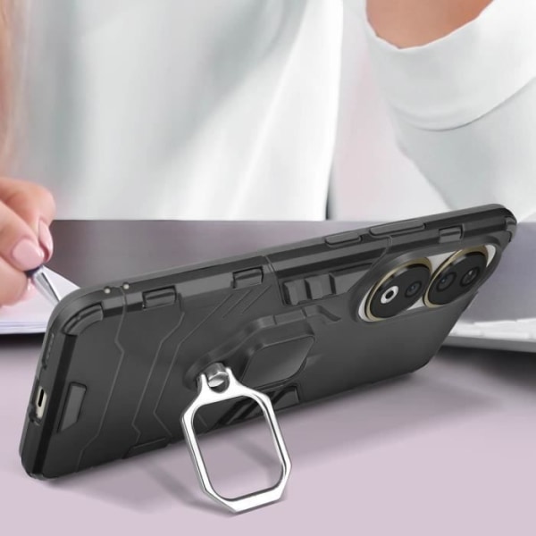 Taske til Honor 90 Hybrid Shockproof Ring Support Ring Collection Sort