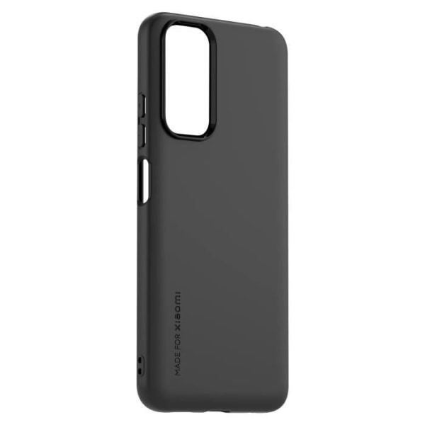 Etui - XIAOMI - Redmi Note 11 og 11s - Halvstiv silikone - Sort - Optimal beskyttelse Svart