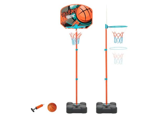 Basketkorg 141cm - Modell Easy Stat Orange Orange