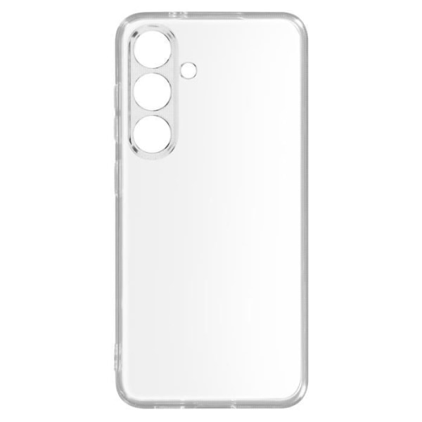 Fodral - AVIZAR - Samsung Galaxy S24 - Tunt silikon - Genomskinlig - Kameraskydd Transparent