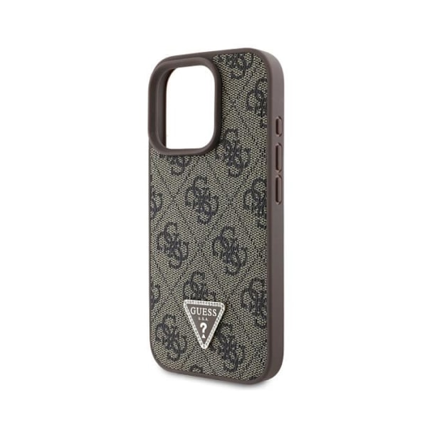 Guess Musta Metallinen Kolmion Strassilla Suoja Apple iPhone 16 Pro Edition 4G Svart