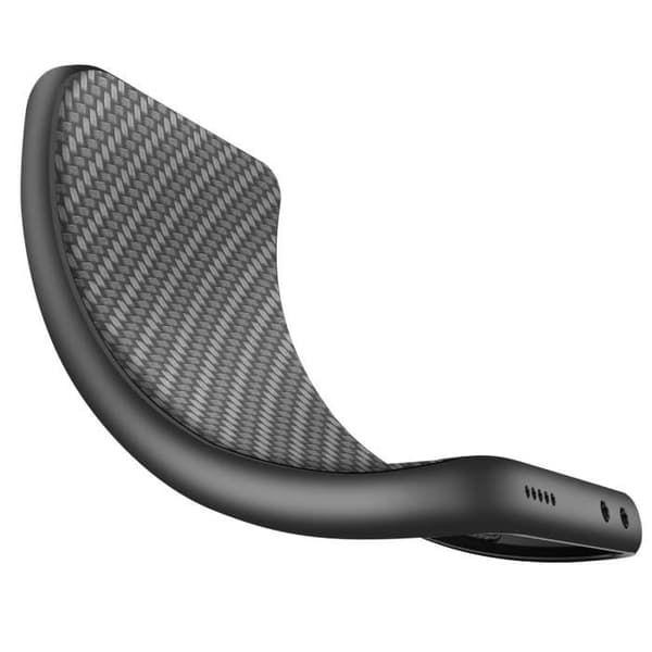 Coque - Honor - Magic 7 Pro - Vævet Læder - Sort Silikone - Stødbeskyttelse Svart