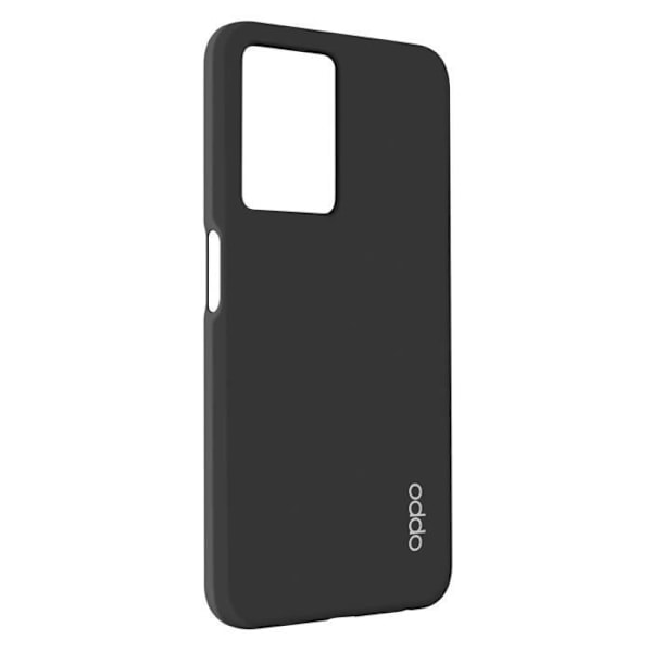 Taske til Oppo A57 og A57s - OPPO - Halvstiv - Soft touch - Tynd og let - Sort Svart
