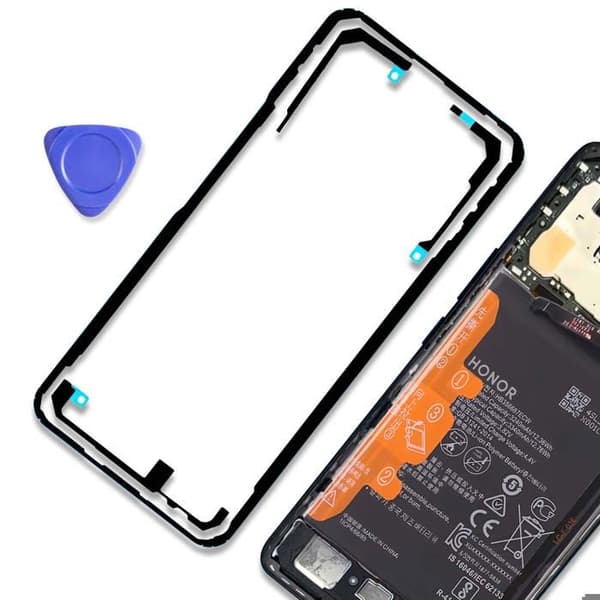 Original bageste glas klæbemiddel til Honor Magic 7 Lite Service Pack Honor Transparent Vit