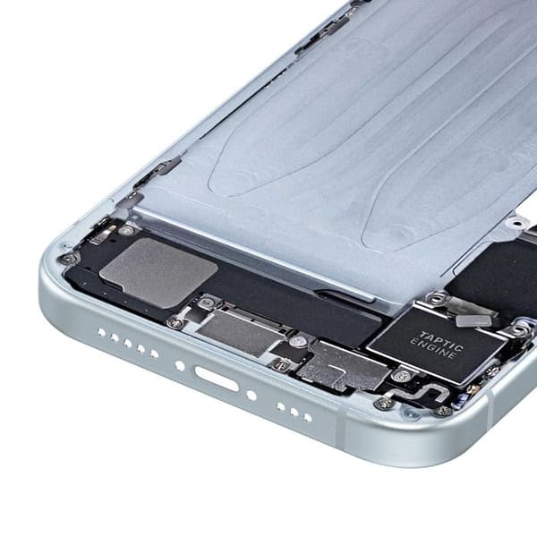 Central Chassis - AVIZAR - iPhone 15 - Blå - Præcis Justering - Støtte til Komponenter Blå