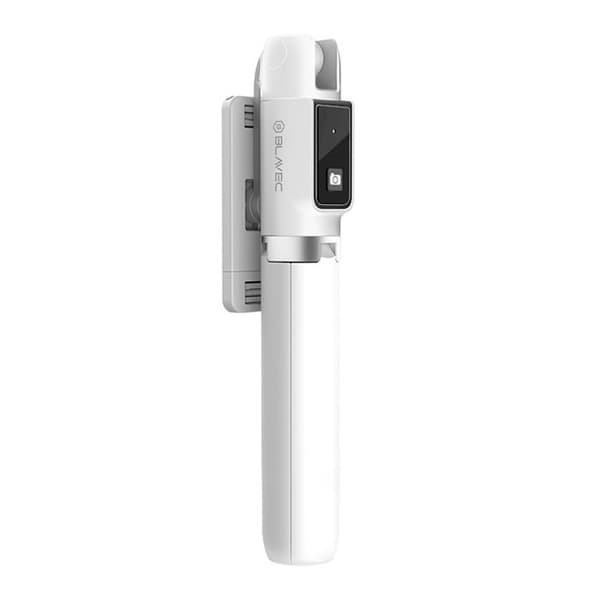 Selfie-stang med Bluetooth til smartphone, sammenklappelig 360° roterende stativ