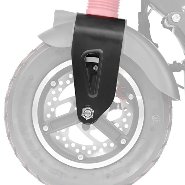 Forhjul til Trottinette Zero 10 Original Zero Sort