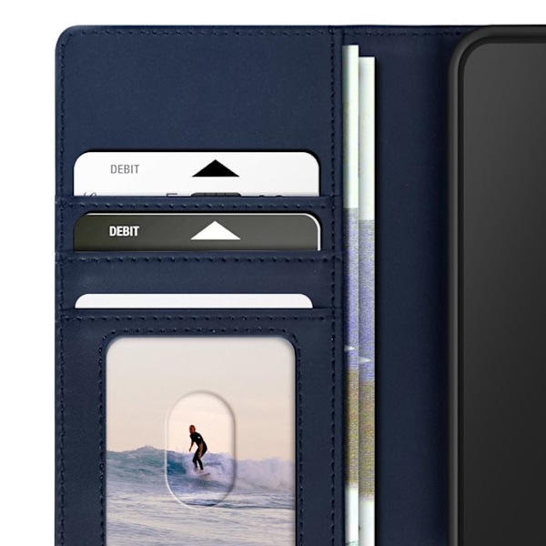 Samsung Galaxy A15:n kotelo irrotettavalla Mayaxess yösininen Blå