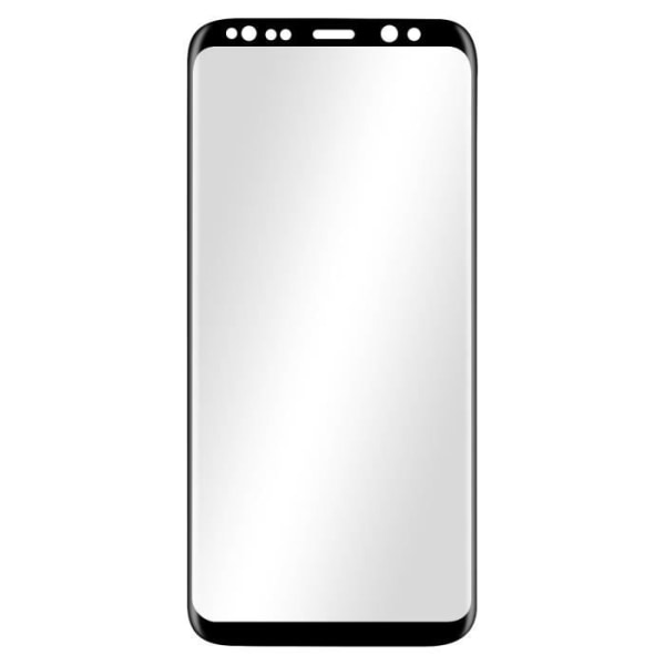 Film för Samsung Galaxy S8 - 3mk - Hardglass Max - Härdat glas - Förstärkt kant - Svart Svart