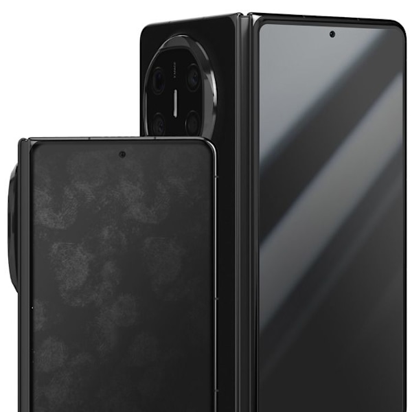 Skærm i hærdet glas til Huawei Mate X6, ridsefrit, sort og slidstærkt Svart