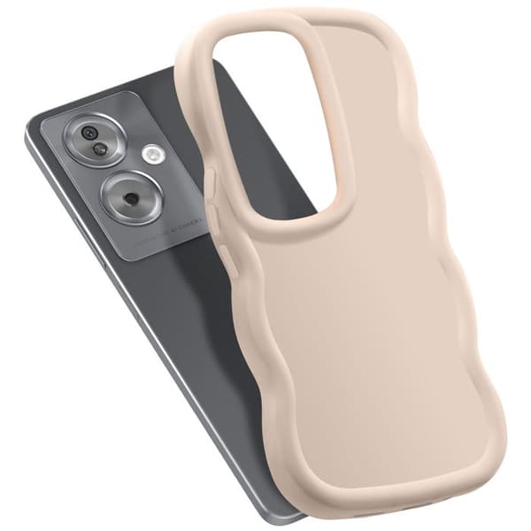 Coque - Godis - Oppo A79 5G - Stötresistent - Beige - Modern och elegant design Beige