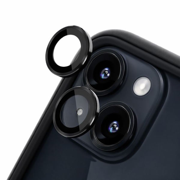 Kamerabeskyttelse til iPhone 14 / 14 Plus Anti-Ridser Rhinoshield Sort