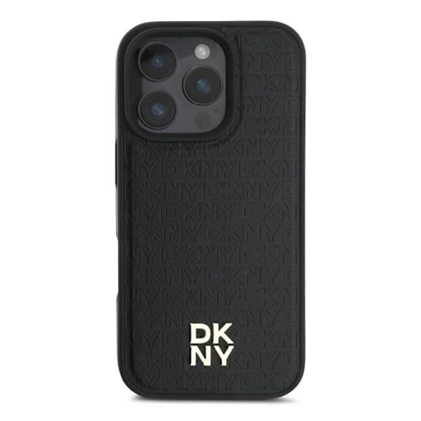 Coque bagcover til iPhone 16 Pro Max kompatibel med MagSafe DKNY sort Svart