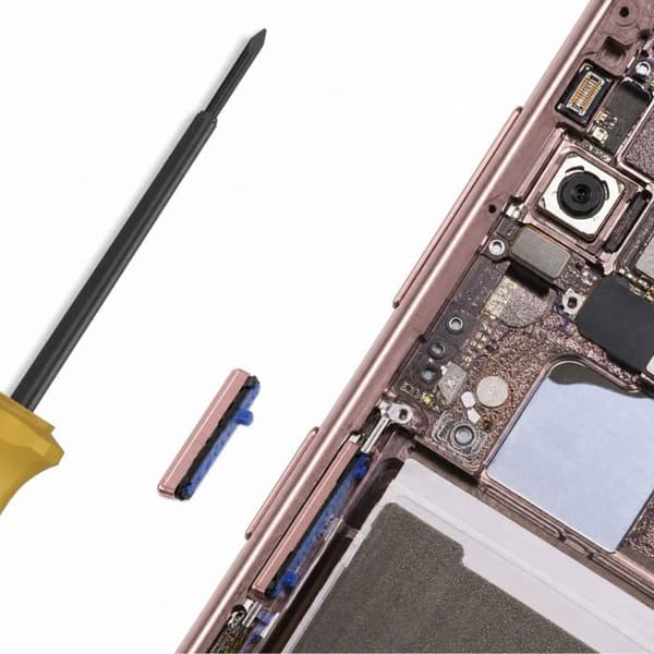 Power-knap til Samsung Galaxy Note 20 Ultra Service Pack Samsung Bronze brun