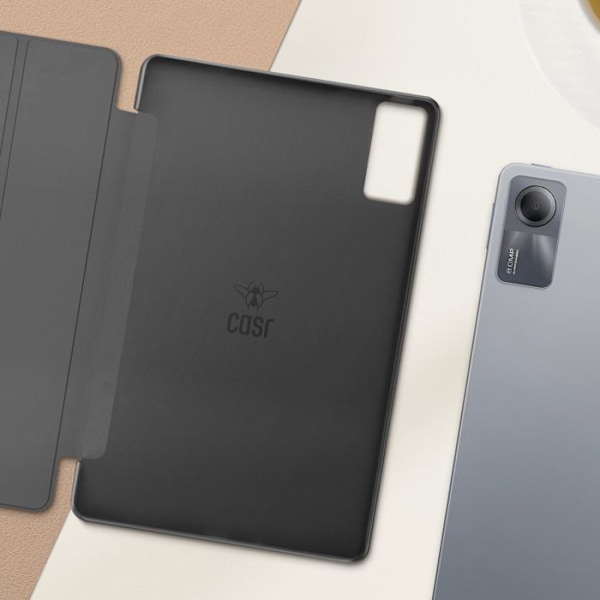Fodral för Xiaomi Redmi Pad SE Fällbart Stöd Video Höjd kant Made for Xiaomi Svart