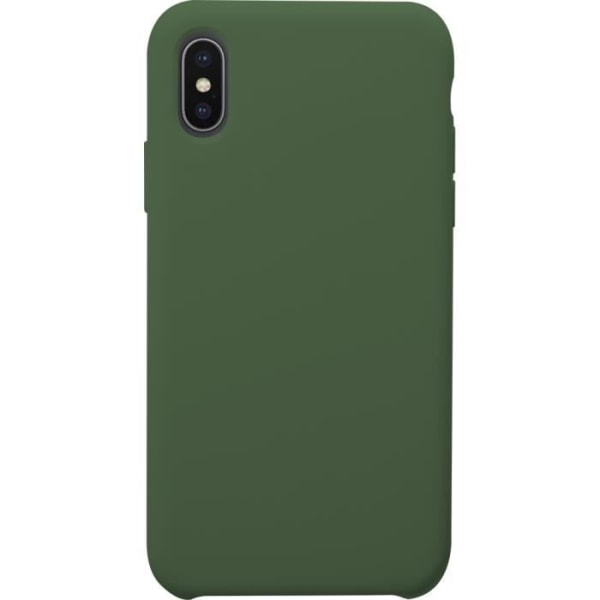 Oliven blødt hårdt etui til iPhone Xs Max