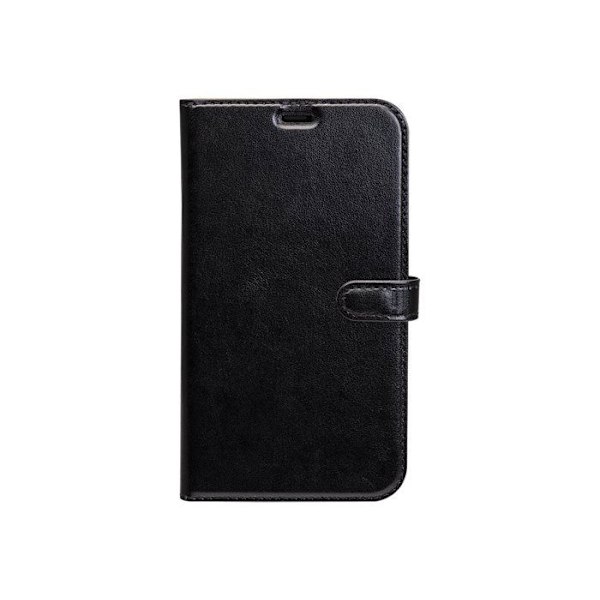 Folio cover til iPhone XR - BIGBEN CONNECTED - Sort - Læder - Blødt - Flap Svart