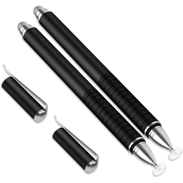 Kapacitiv Stylus - BIGBEN CONNECTED - 2 i 1 - Hög precision - Svart färg - Kompatibel med pekskärmar Svart