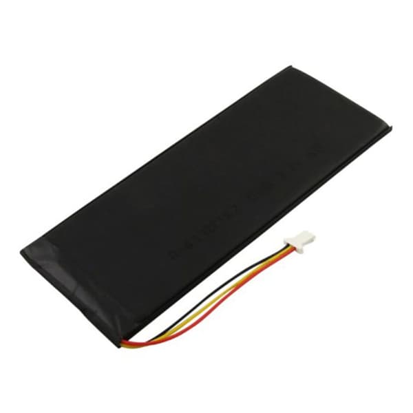 Batteri - AVIZAR - Becker Active 6 LMU Plus - Li-Polymer 3.7V - 1550mAh - Sort Svart