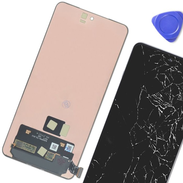 LCD-näyttö OnePlus 13R:lle ja musta kosketusnäyttö