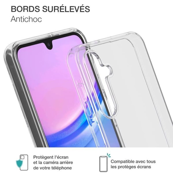Coque - BIGBEN - Galaxy A16 4G/5G - Fleksibel - Anti-gulning - Transparent Transparent
