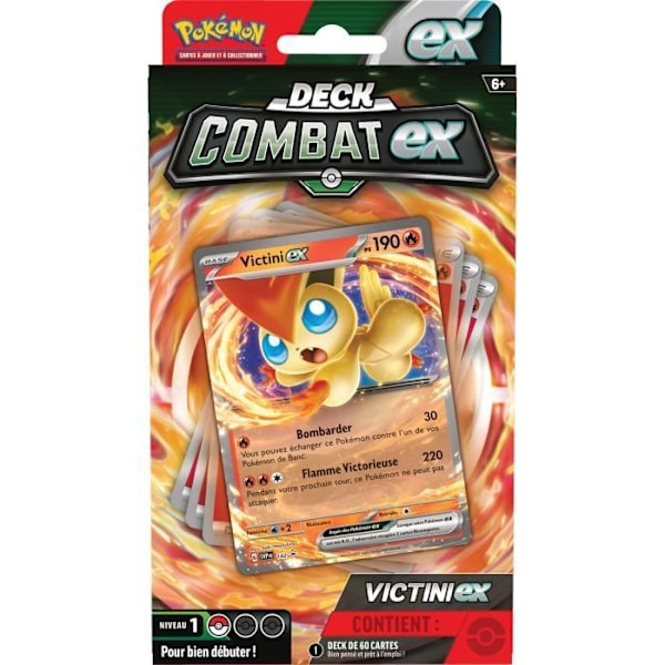 Pokémon: Battle Deck entinen Miraidon ex tai Victini ex Gul