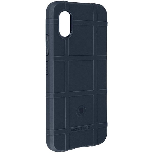 Etui til Samsung Galaxy Xcover 7 Silikone stødsikker præget mønster midnatsblå Blå