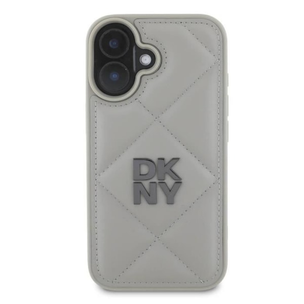 DKNY Harmaa Pehmustettu Suojakuori iPhone 16 Grå