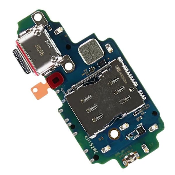 Original Samsung Galaxy S22 Ultra USB-C laddningsanslutning SIM-kortläsare