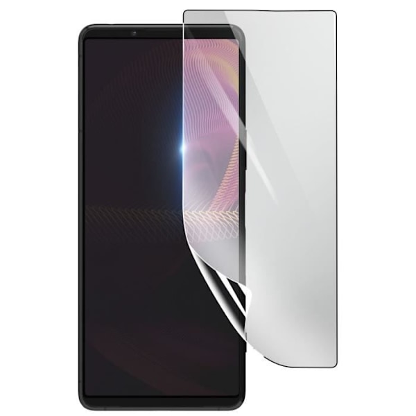 Näytönsuoja - 3MK - Sony Xperia 5 III - Iskunkestävä Hydrogeeli - Naarmuuntumaton - Läpinäkyvä Transparent
