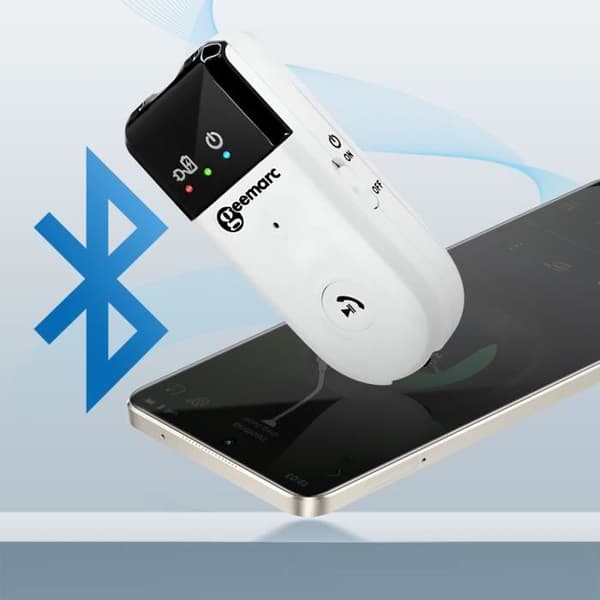 Høreforstærker - GEEMARC - Bluetooth 30dB - Hvid - TV, PC, Telefon