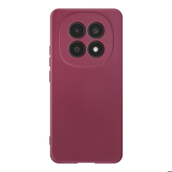 Coque Soft-Touch til Redmi Note 15 5G i Antiskrid Silikone Bordeaux Röd