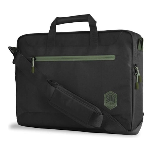 15" ja MacBook Pro 16" ECO Brief stm goods musta laukku