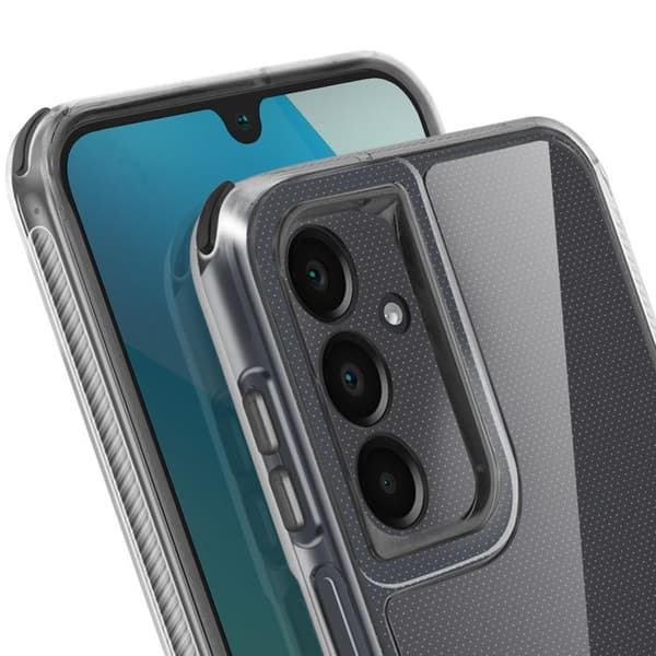 Cover til Galaxy A16 - AVIZAR - Bi-Materiale - Skridsikker - Forstærket - Sort Svart