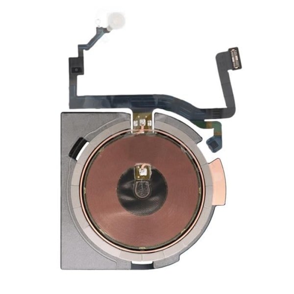 Nappe Antenne Qi med Nappe Flex Flash til iPhone 15 Sort Svart