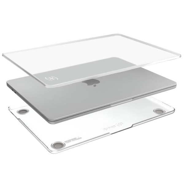 Fodral för MacBook Air 13'' 2024 och 2022 - SPECK - Smartshell - Transparent - Stel Transparent