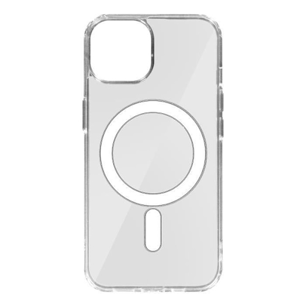 Skal till iPhone 12 Pro Max - AVIZAR - Magnetisk cirkel - Genomskinlig Transparent
