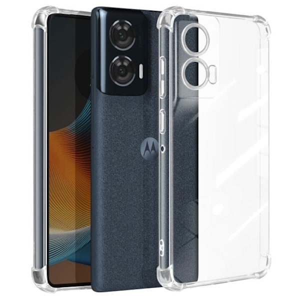 Stöttålig skal för Motorola Edge 50 Fusion Förstärkta hörn Mayaxess Transparent Transparent