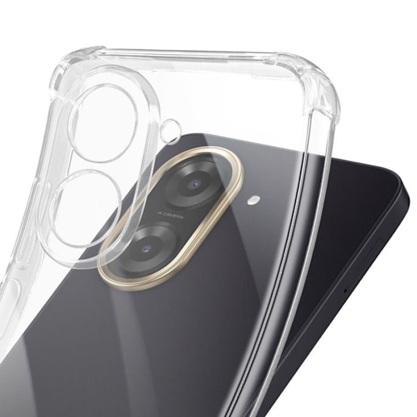Skyddande skal för Xiaomi Redmi A5 Stötabsorberande Förstärkta Hörn Transparent Vit