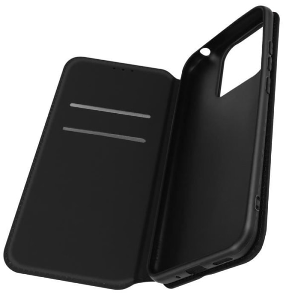 Cover - AVIZAR - Xiaomi Redmi 10A - Folio - Videounderstøttelse - Sort Svart
