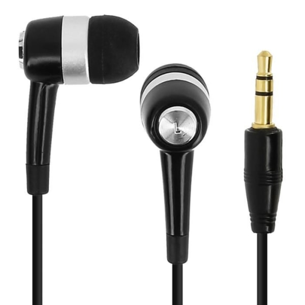 Stereohörlurar - AVIZAR - Hands-Free Kit - 2,5 mm uttag - In-ear - Svart Svart