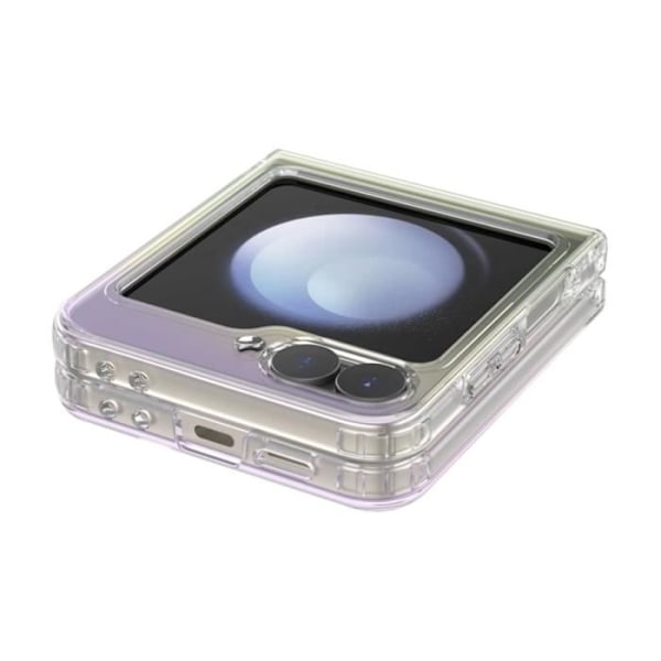 Beskyttelsesskal - BIGBEN - Samsung Galaxy Z Flip 6 - Transparent - Stødabsorberende - Forstærket Flerfärgad