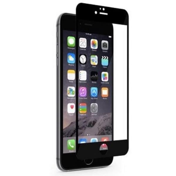 Skærmbeskyttelse - Moshi - iVisor XT - iPhone 6 Plus - Sort - Ridsefast Svart