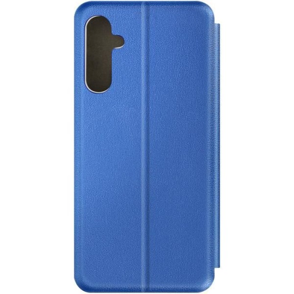 Etui til Samsung Galaxy M34 5G Flip Card Holder Support Video Blue Blå