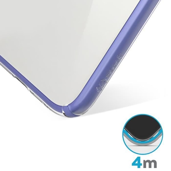 iPhone 14 Pro Max etui 4m faldsikkert Presidio Perfect-Clear Speck Purple Lila