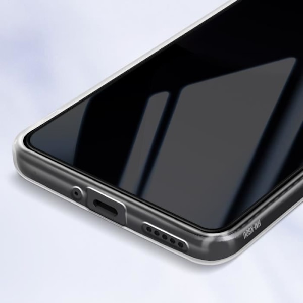 AVIZAR kotelo Xiaomi 13T ja 13T Pro -puhelimille - Silikonigeeli ja 9H karkaistu lasi - musta Svart