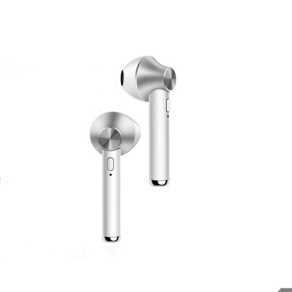 TWS hörlurar Bluetooth 5.0 Modell Jeez Silver Grå