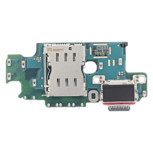 Opladerconnector / SIM-kortlæser / Integreret mikro til Galaxy S25 Plus Samsung Grøn Grön